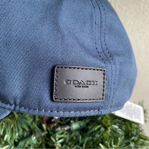 Coach hat/cap  Leather C Logo Varsity Baseball
Hat Blue main image 6